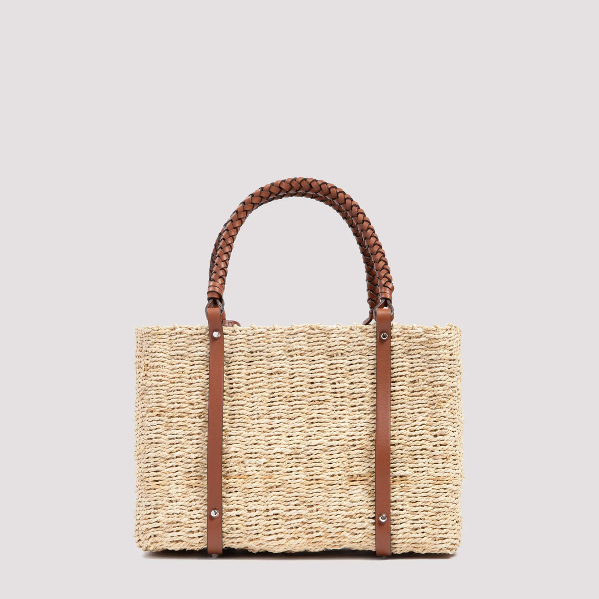 Pr@da
Pr@da Two Tone Woven Tote Bag