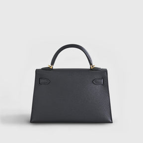 Hermès Kelly Mini Epsom Sellier Noir Or