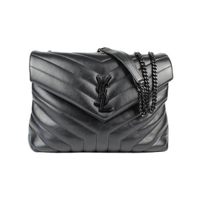 SAINT LAURENT Loulou de taille moyenne en cuir matelassé