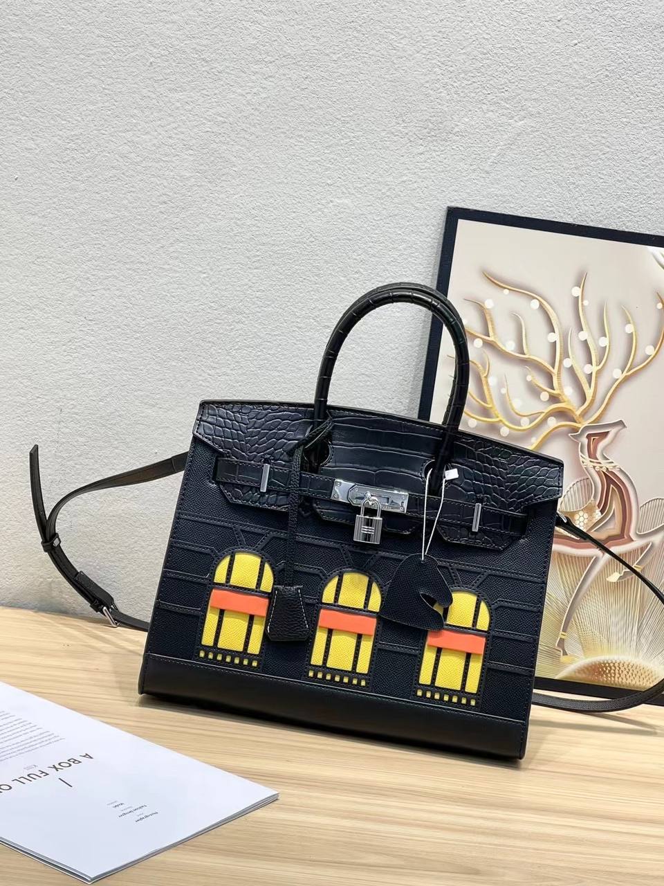 Sac ALLIGATOR SAC FAUBOURG BIRKIN SIZE 20