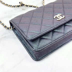 Ch@nel Sac bandoulière wallet on chain timeless/classique