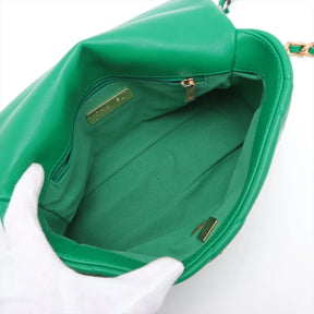Sac CH@NEL Chanel 19 en vert