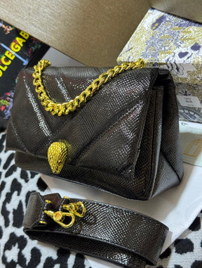 Bvlgari Sac bandoulière Serpenti Cabochon petit modèle