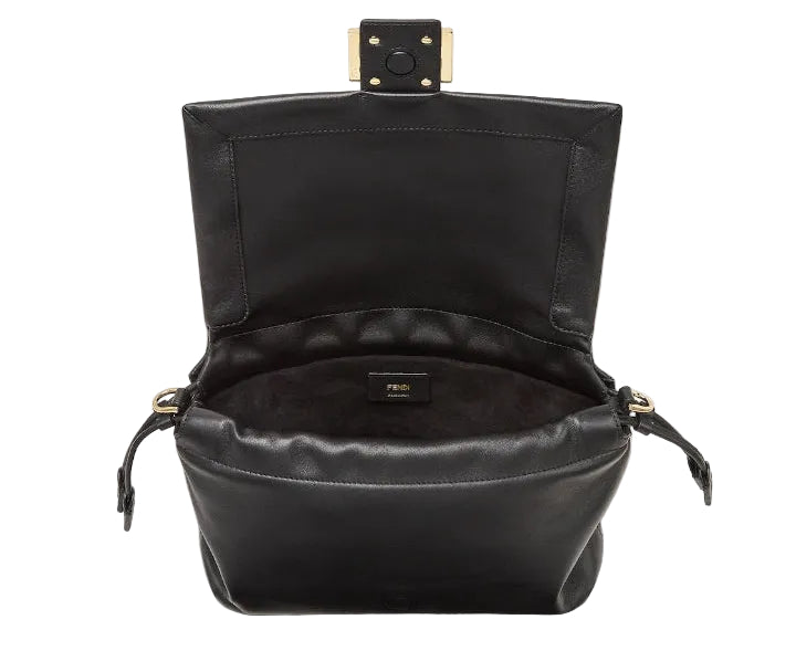 Fendi Mamma Baguette Medium
Sac en cuir nappa noir