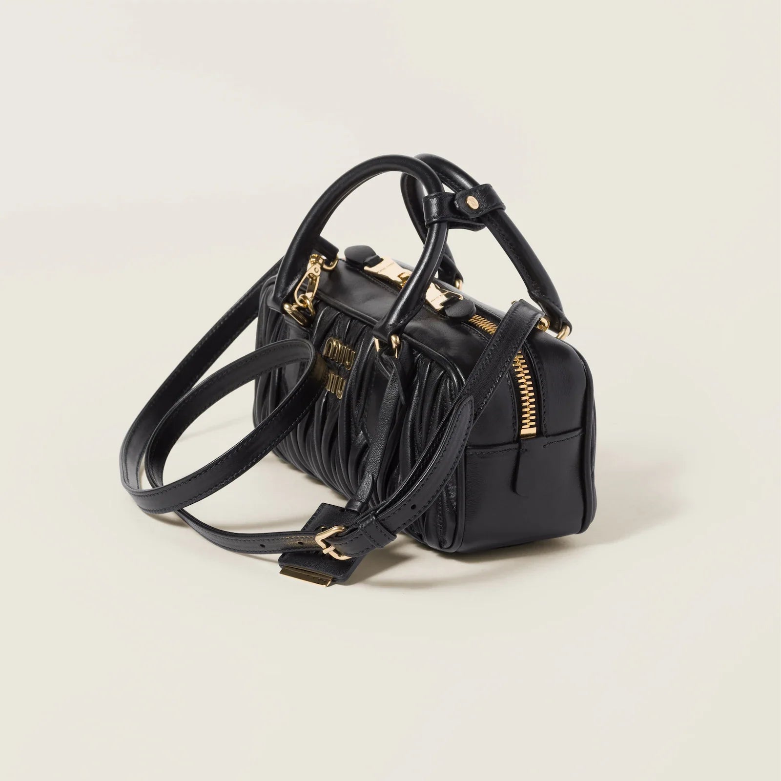 MIÛ MIÜ Sac Arcadie nappa matelassé