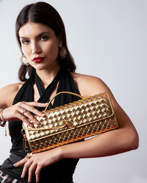 Bottega Veneta Allez Clutch