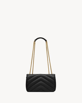 YSL LOULOU SMALL  MATELASSÉ
NOIR