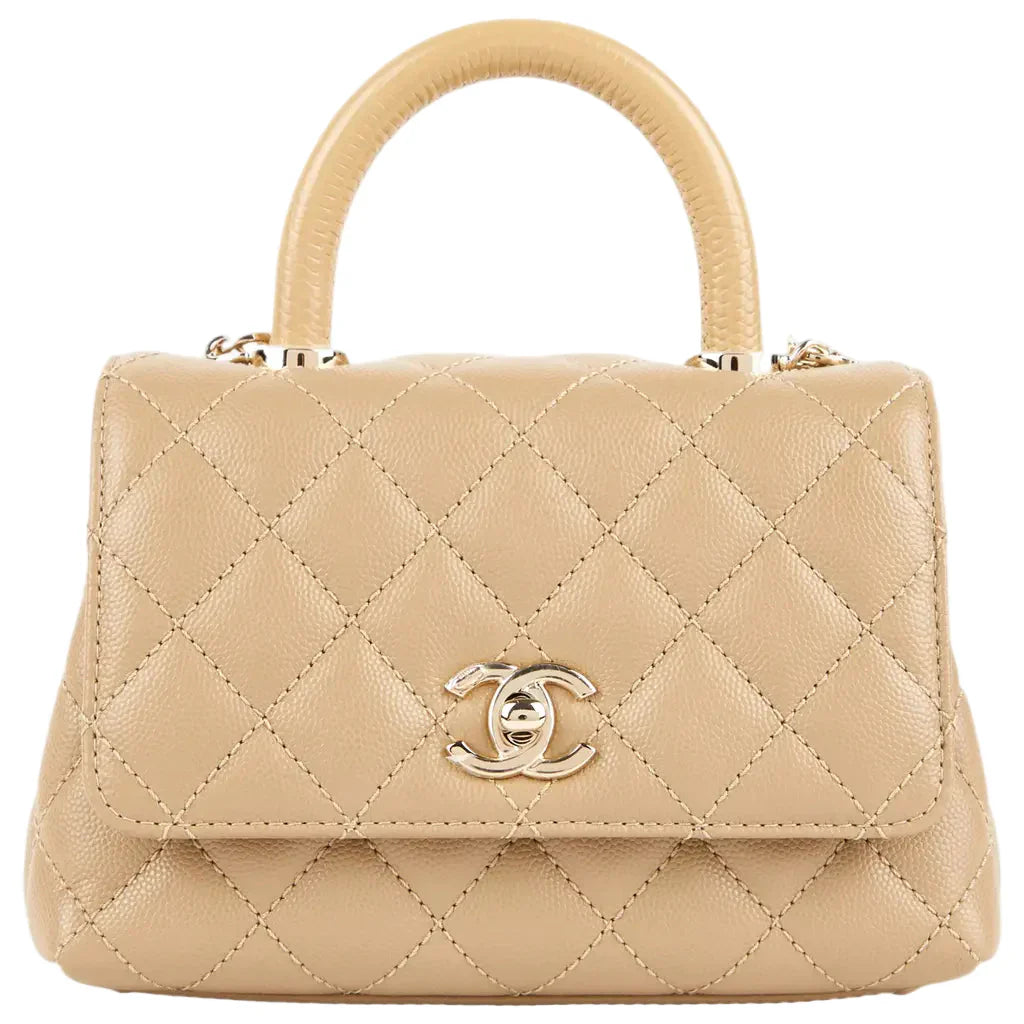 Sac Coco Handle Sac à main
Beige