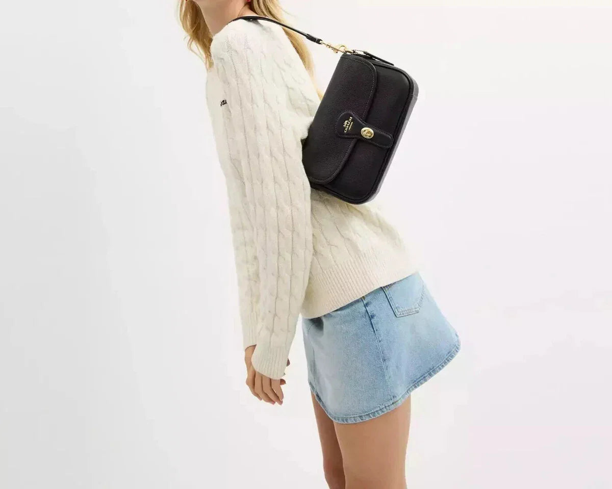 Coach Sac bandoulière Hadley noir CY683