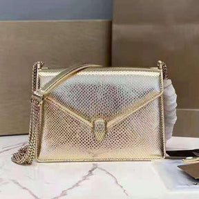 Bvlgari Sac bandoulière Serpenti exotique