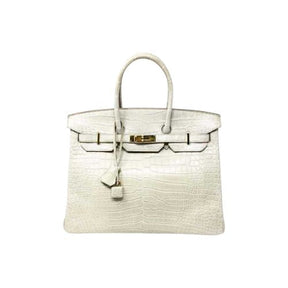 BIRKIN 35 CROCO BEIGE POUR FEMME