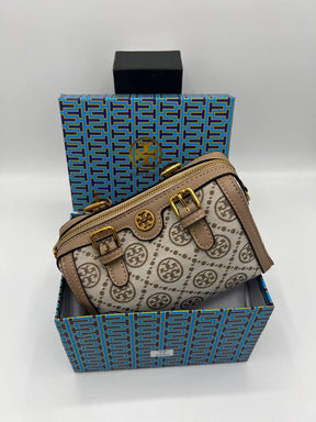 Tory Burch Sac cylindrique Petite T Monogram