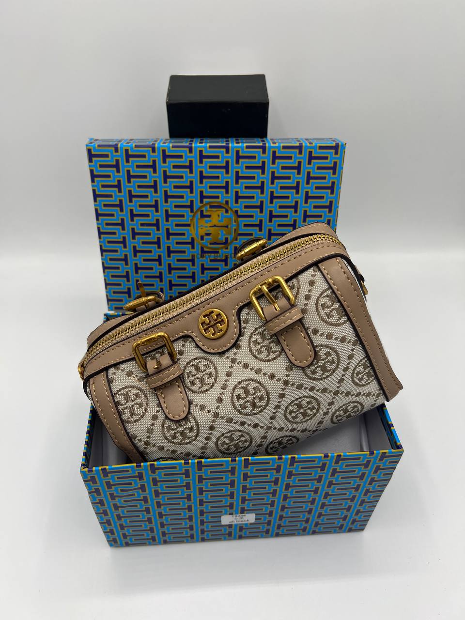 Tory Burch Sac cylindrique Petite T Monogram