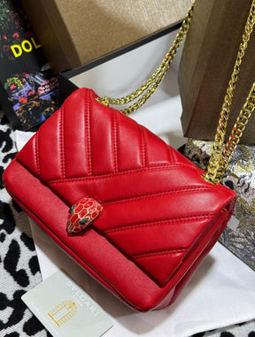 Bvlgari Sac bandoulière Serpenti Cabochon petit modèle