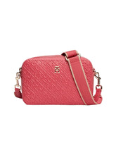 Sac bandoulière à monogramme TH embossé