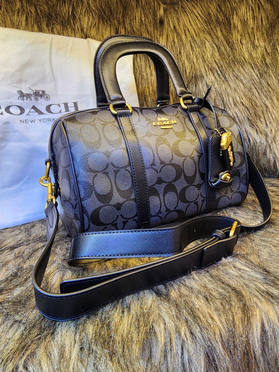 Co@ch sac bandoulière Rowan en toile exclusive