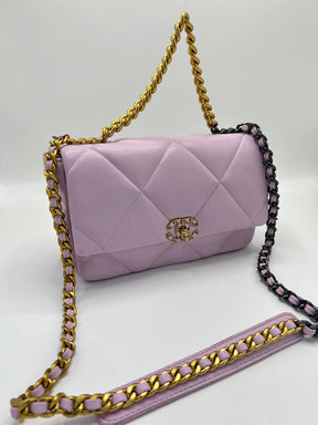 Ch@nel Purple CC 19 Small Bag