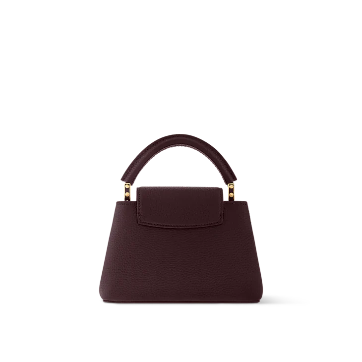 LV Sac Capucines Mini en cuir