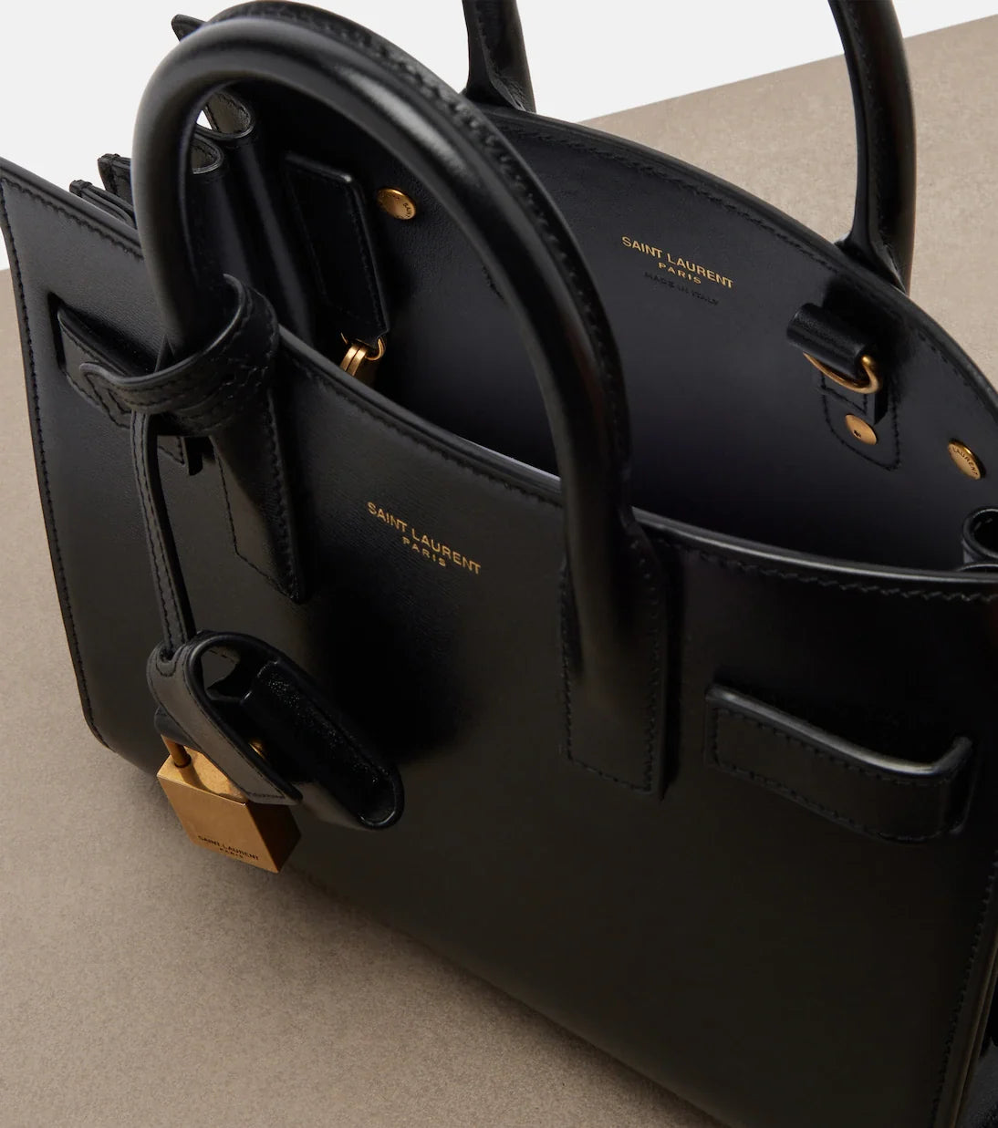 Sac à main Saint Laurent Sac De Jour Nano en cuir