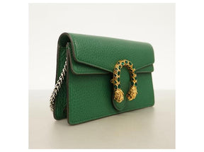 GG Sac à épaule GG Dionysus Vert