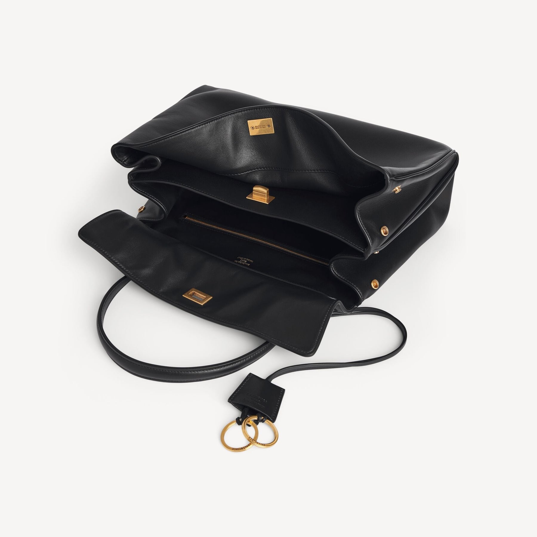 Bâlencïagâ Sac À Main Rodeo Moyen pour Femme en Noir