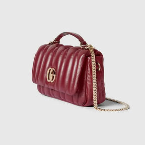 Gucci Petit sac à main GG Milano - Bordeaux
