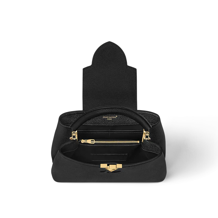 LV Sac Capucines MM En cuir