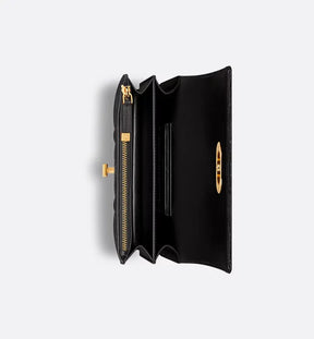 Diôr Mini sac Miss Caro
d'agneau Macrocannage noir