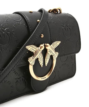 Pïnkô 
Leather shoulder bag LOVE MINI ICON NEW MONOGRAM
