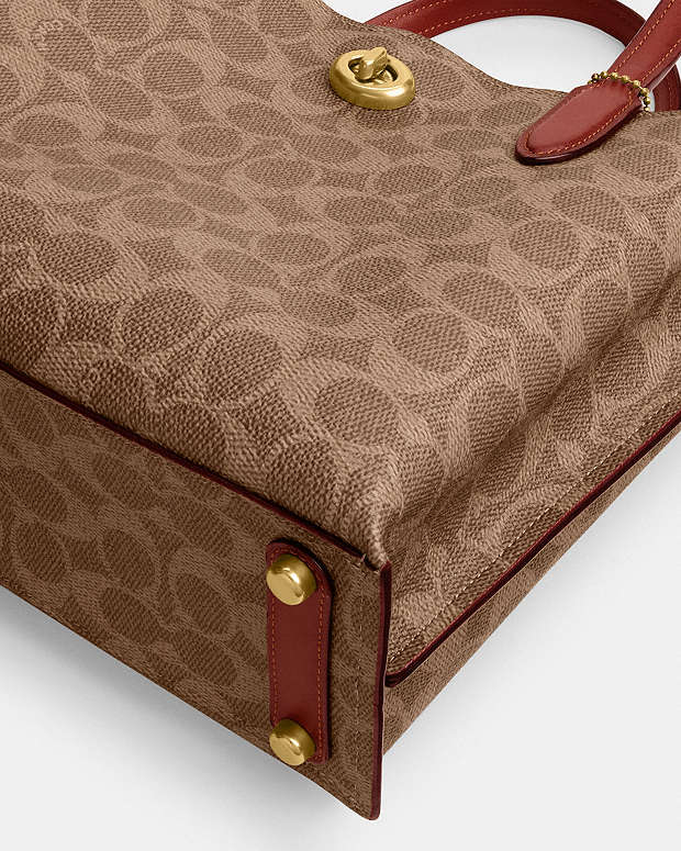 Co@ch Sac fourre-tout Willow 24 po en toile Signature