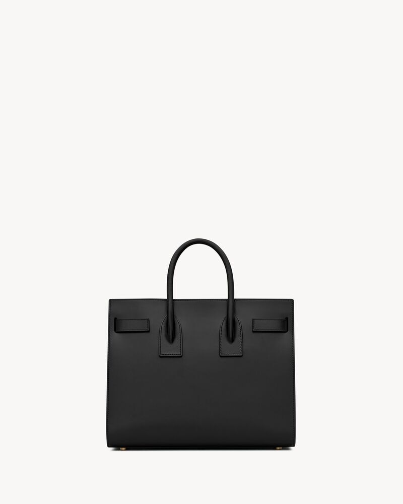 YSL SAC DE JOUR EN CUIR LISSE - SMALL
NOIR