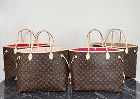 LV Cabas Neverfull 
Marron