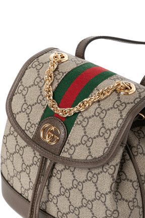 GG Sac à dos Mini Ophidia en tissu suprême GG