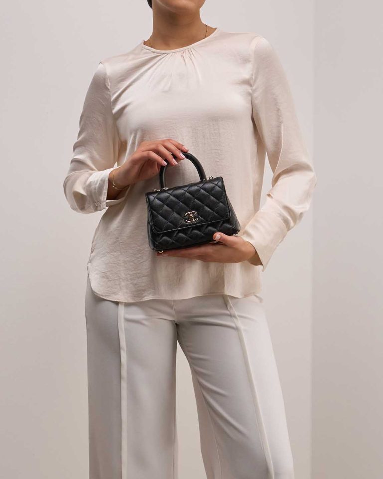 Sac Timeless Petit Caviar Noir