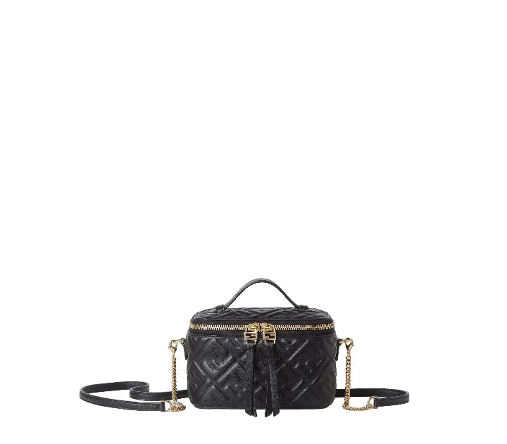 Fendï Vanity
Mini sac en cuir nappa noir avec motif FF