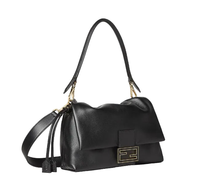 Fendi Mamma Baguette Medium
Sac en cuir nappa noir