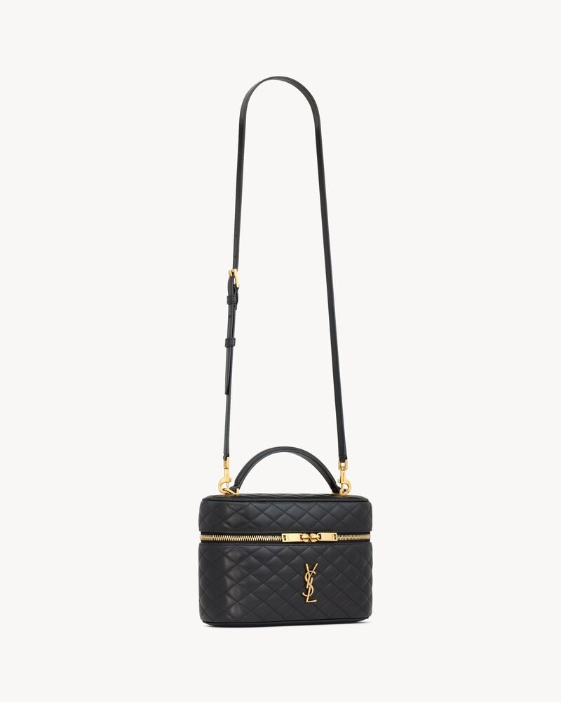 YSL GABY VANITY LARGE EN CUIR D’AGNEAU
NOIR