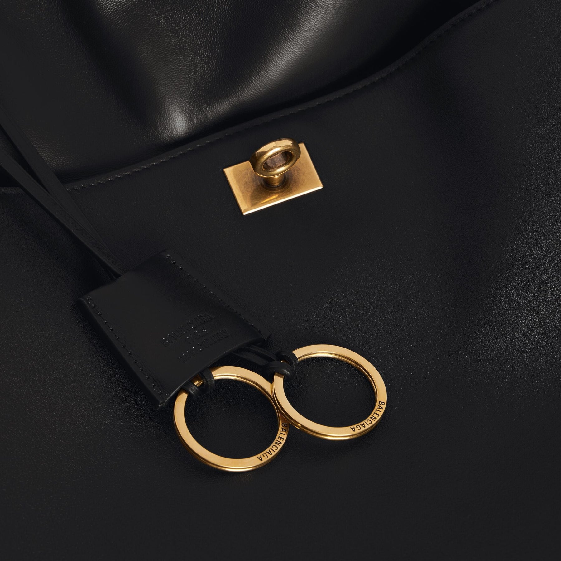 Bâlencïagâ Sac À Main Rodeo Moyen pour Femme en Noir