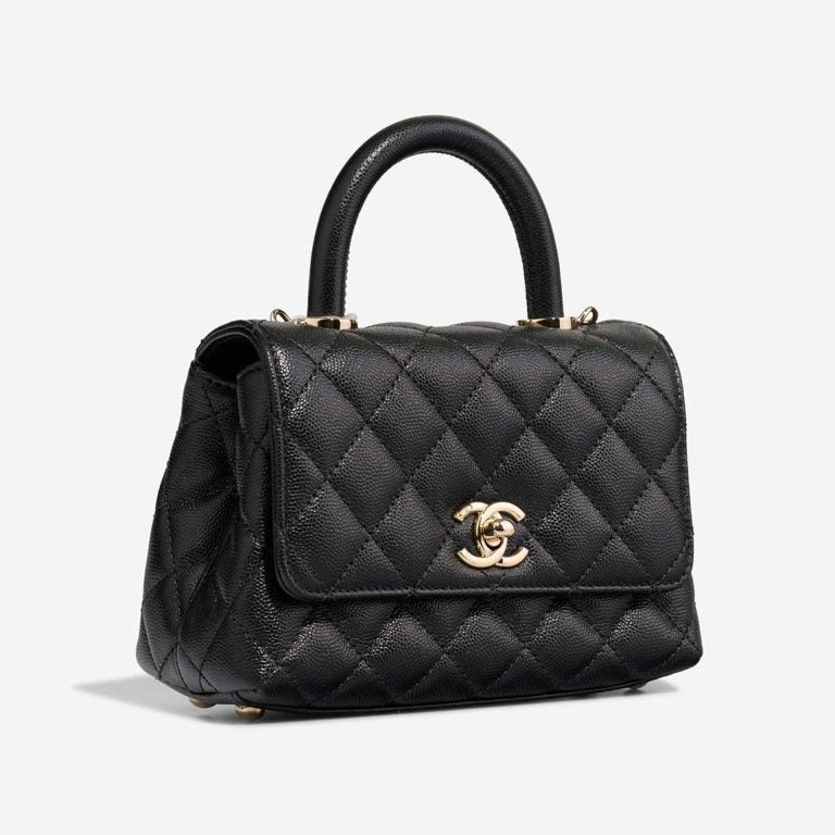 Sac Timeless Petit Caviar Noir