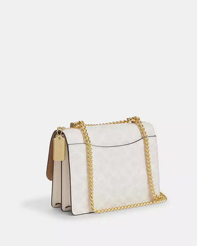Co@ch Sac bandoulière dôme zippé en toile exclusive