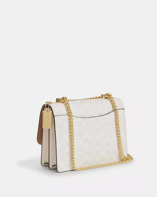 Co@ch Sac bandoulière dôme zippé en toile exclusive