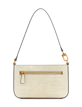 Sac Katey Croc Mini Top Zip Shoulder