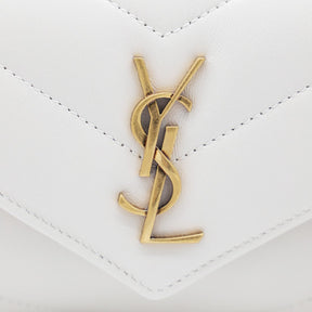 YSL SAC MINI LOULOU  BLANC