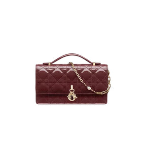 My Dior Mini Bag
Dahlia Red Patent Cannage Calfskin