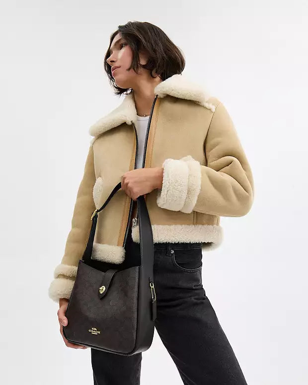 Sac Hadley Convertible Crossbody In Signature Canvas