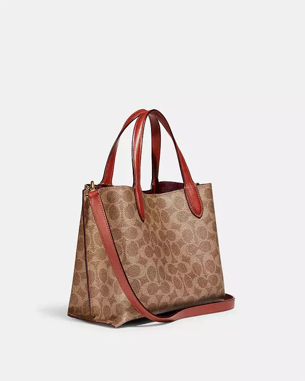 Co@ch Sac fourre-tout Willow 24 po en toile Signature