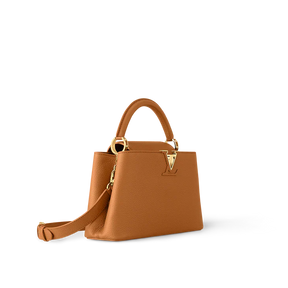 LV Sac Capucines Mini en cuir