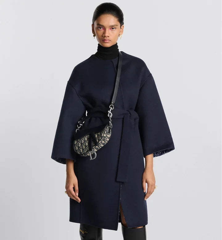 Diôr Sac Saddle Mini à bandoulière
Toile jacquard Diôr Oblique