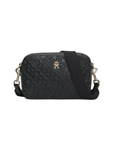 Sac bandoulière à monogramme TH embossé