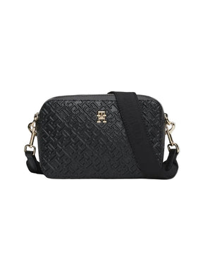 Sac bandoulière à monogramme TH embossé
